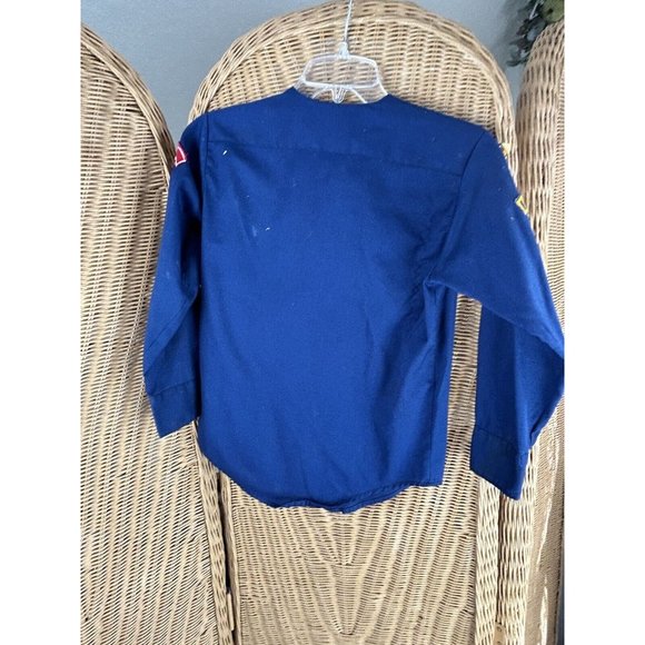 Vintage Cub Scout Boy Scout Uniform Shirt w Multiple Patches Medals Pins - Picture 8 of 16